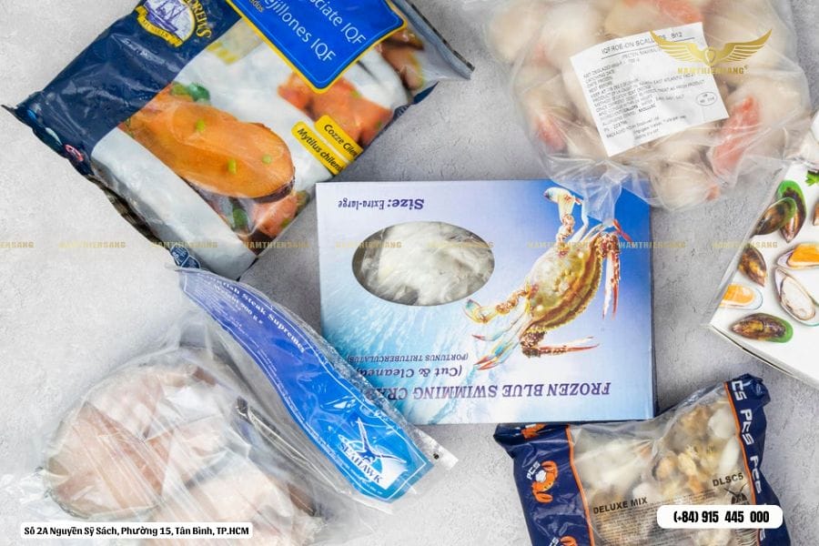 Công dụng của bao bì thủy sản đông lạnh